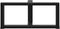 vidaXL - Salontafelpoten - 2 - st - T-vormig - 70x25x(30-31) - cm - staal - zwart
