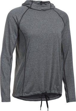 Under Armour Threadborne Train Hood Twist - Sportshirt - Dames - Maat S - Black