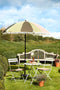 In The Mood Collection - Stokparasol - Kantelbaar UPF 30+ - Groen - Ø220 cm