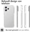 iMoshion Hoesje Geschikt voor Xiaomi Redmi 12 Hoesje Siliconen - iMoshion Shockproof Case - Transparant