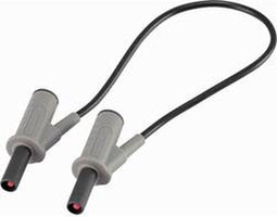 VOLTCRAFT MSB-501 Veiligheidsmeetsnoer Banaanstekker 4 mm Banaanstekker 4 mm 25.00 cm Zwart 1 stuk(s)