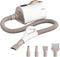 Olvy Pets - Professionele Hondenfohn - Waterblazer met 4 Opzetstukjes - Geluiddempend Beige