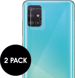 imoshion Screenprotector Geschikt voor Samsung Galaxy A51 Camera Lens Protector - imoshion Camera Protector Glas 2 Pack
