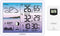 Weerstation - binnen/buiten temperatuur - luchtvochtigheid - ingebouwde barometer