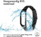 imoshion Bandje met Horlogeband inkorter - Geschikt voor Xiaomi Mi Band 6, Xiaomi Mi Band 5 - imoshion Stalen band inkliksysteem - Zwart