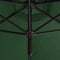 vidaXL - Parasol - dubbel - met - stalen - paal - 600 - cm - bordeauxrood