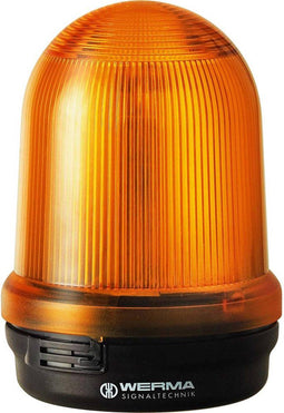 Werma Signaltechnik Signaallamp 826.300.00 826.300.00 Geel Continulicht 12 V/AC, 12 V/DC, 24 V/AC, 24 V/DC, 48 V/AC, 48