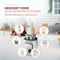 Vulpes Goods® BabyCare - Flessenwarmer PRO 10in1 - Snel opwarmen warmhouden ontdooien steriliseren - Deluxe White