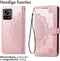 iMoshion Hoesje Geschikt voor Motorola Edge 30 Ultra Hoesje Met Pasjeshouder - iMoshion Mandala Bookcase - Rosé Goud
