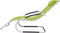vidaXL - Ligbed - met - kussen - aluminium - en - textileen - groen