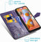 imoshion Hoesje Geschikt voor Samsung Galaxy M11 / A11 Hoesje Met Pasjeshouder - imoshion Mandala Bookcase - Paars