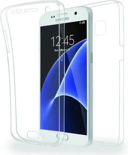 Azuri Samsung Galaxy S7 - Full Cover TPU ultra dun - 360 graden bescherming