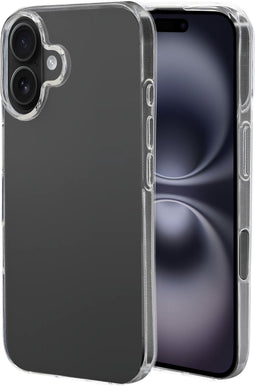 Mobiparts iPhone 16 - Classic TPU Case - Schokabsorberend - Transparant