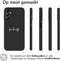 iMoshion Hoesje Geschikt voor Samsung Galaxy A14 (5G) / A14 (4G) Hoesje Siliconen - iMoshion Design hoesje - Zwart / Fuck Off