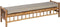Exotan Bamboo Tuinbank Incl Kussens - Bamboe - Naturel - 86x185x80