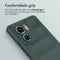 imoshion Hoesje - Geschikt voor Motorola Edge 40 - EasyGrip Backcover - Donkergroen