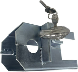 Boxbeveiliging met slot - opklapbaar antidiefstalapparaat voor aanhangwagens en andere aanhangwagens