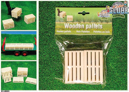 Kids Globe houten pallets 6 stuks 1:16