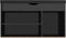 vidaXL Schoenenbank - 80x30x47 cm - Hoogglans zwart - Hout met kussen