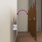 vidaXL - Hoofdbord - wandmontage - 204x3x80 - cm - grenenhout - honingbruin