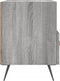 vidaXL - Nachtkastjes - 2 - st - 40x35x47,5 - cm - bewerkt - hout - grijs - sonoma - eiken
