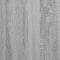 vidaXL - Hoge - kast - 35,5x35x139 - cm - bewerkt - hout - en - metaal - grijs - sonoma
