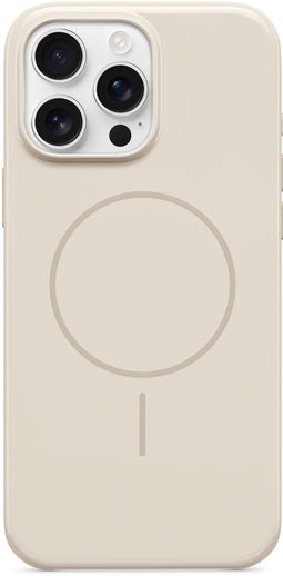 Beats Hoesje met MagSafe - iPhone 16 Pro - Schokbestendig - Crème