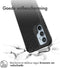 iMoshion Hoesje Geschikt voor Samsung Galaxy A34 (5G) Hoesje Shockproof - iMoshion Rugged Hybrid Carbon Case - Zwart