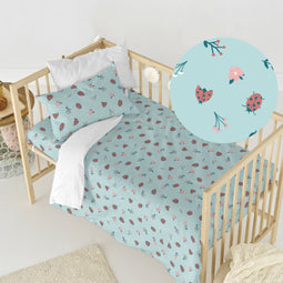 Happy Friday Duvet cover set 2 pieces Catarinas 100x120 cm (Cot) Multicolor