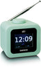 Lenco CR-620 - DAB+ Wekkerradio - 2 alarmfuncties - Groen