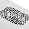 Silverstone Fortress FTZ01 - Mini PC - Mini-DTX Mini-ITX 330mm GPU 83mm CPU koeler - Zilver
