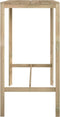 vidaXL - Bartafel - 110x60x110 - cm - geïmpregneerd - grenenhout