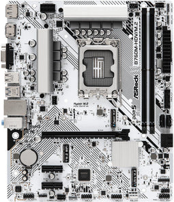 ASRock B760M-HDV - Micro ATX Moederbord - Intel B760 2x DDR5 96GB M.2 2.5Gbps Ethernet