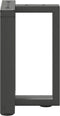 vidaXL - Salontafelpoten - 2 - st - T-vormig - 28x25x(42-43) - cm - staal - antraciet