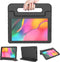 Hoes geschikt voor Samsung Galaxy Tab A 10.1 (2016/2018) - Schokbestendige case met handvat - Zwart