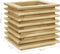 vidaXL - Plantenbak - verhoogd - 50x50x40 - cm - geïmpregneerd - grenenhout