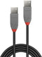 Lindy 36695 - USB-kabel USB 2.0 - 5.00 m 480 MBit/s - Zwart