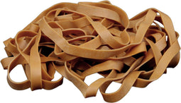 PasschierTerpo - Elastiek - diameter 120mm - breedte 12mm - naturel (ca 115 stuks)