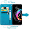 iMoshion Hoesje Geschikt voor Motorola Edge 20 Lite Hoesje Met Pasjeshouder - iMoshion Mandala Bookcase - Turquoise