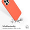 Accezz Liquid Silicone Backcover - MagSafe - Schokabsorberend - Oranje (iPhone 14 Pro Max)