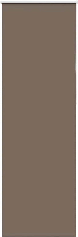 vidaXL - Rolgordijn - verduisterend - koffie - 70x230 - cm - stofbreedte - 65,7 - cm
