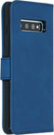 iMoshion Hoesje Geschikt voor Samsung Galaxy S10 Hoesje Met Pasjeshouder - iMoshion Uitneembare 2-in-1 Luxe Bookcase - Donkerblauw