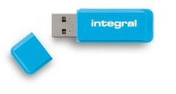 Integral Neon - USB Flash Drive 2.0 - 32GB - Blauw