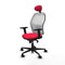 Piqueras y Crespo 2D036N1 - Bureaustoel - Verstelbare hoogte met hoofdsteun - Rood