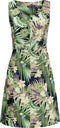 Jack Wolfskin PARADISE DRESS - Mouwloze jurk van gerecycled polyester - Midnight blue all over (2021)