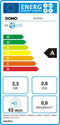 Domo DO263A - Mobiele Airco - 8000 BTU - Wit