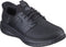 Skechers Slade - Zachary Heren Instappers - Leer - Zwart - Maat 42