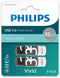 Philips Vivid - USB Flash Drive - 32GB Super Speed USB 3.0 - Grijs (2 stuks)