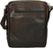 Leren A5 Crossbodytas met tabletvak - Nebraska - Donkerbruin