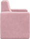 vidaXL Kinderbank zacht pluche roze